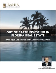 Out of state investing in Tampa
